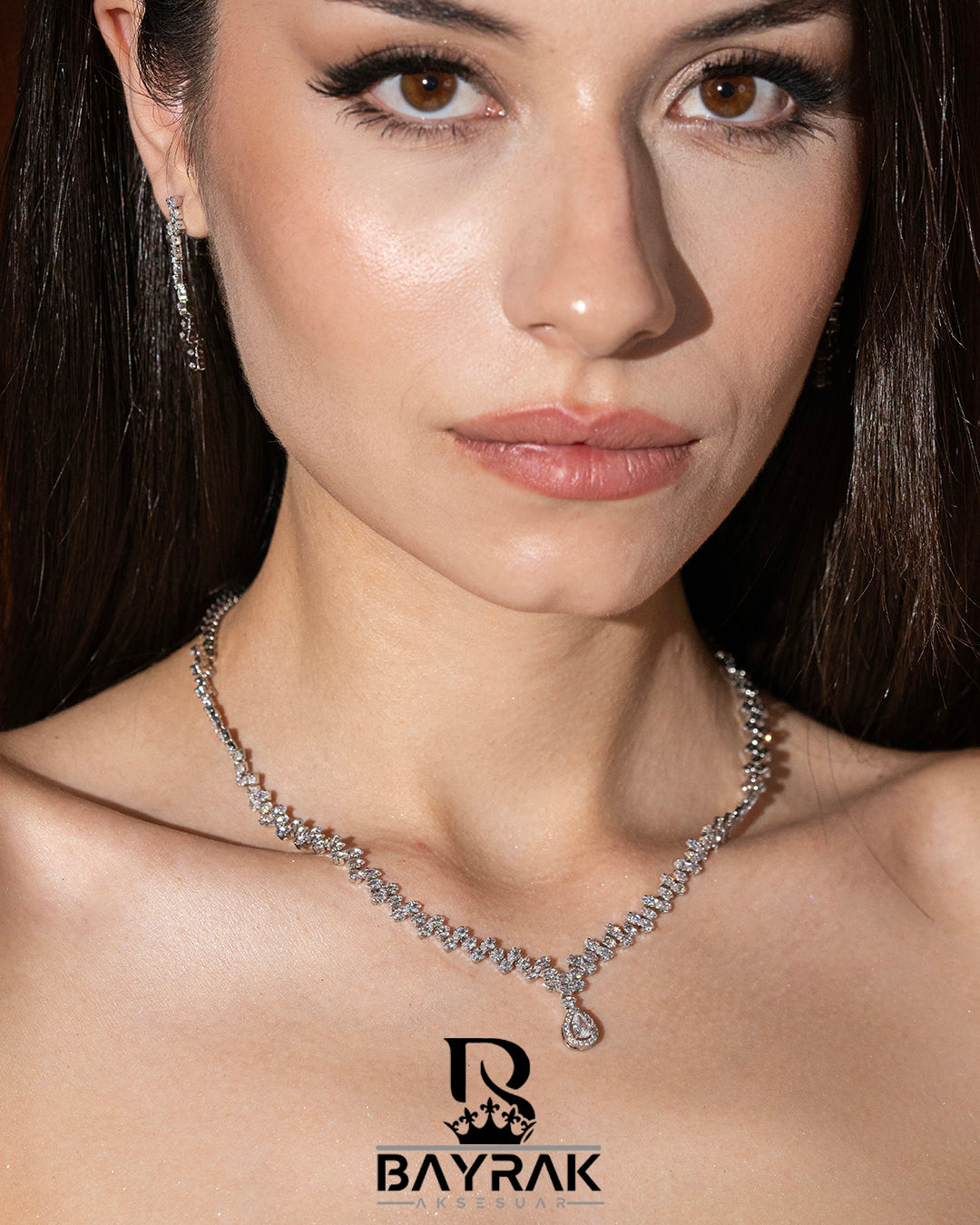 LB 2545 Crystal-Style Fashion Jewelry Set product photo 1
