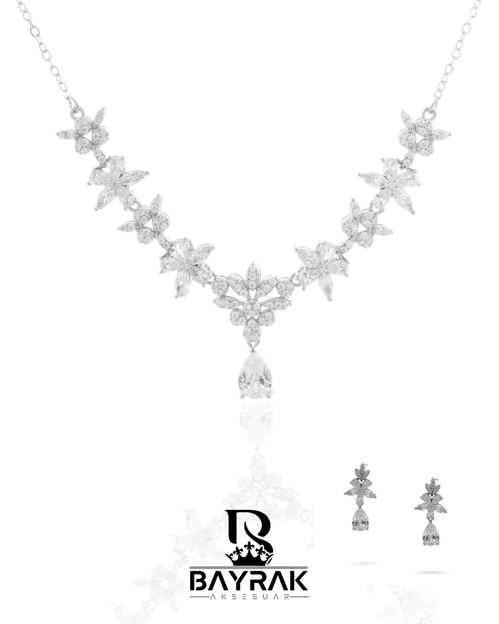 Ilaria 140 Crystal-Style Fashion Jewelry Set product photo 1