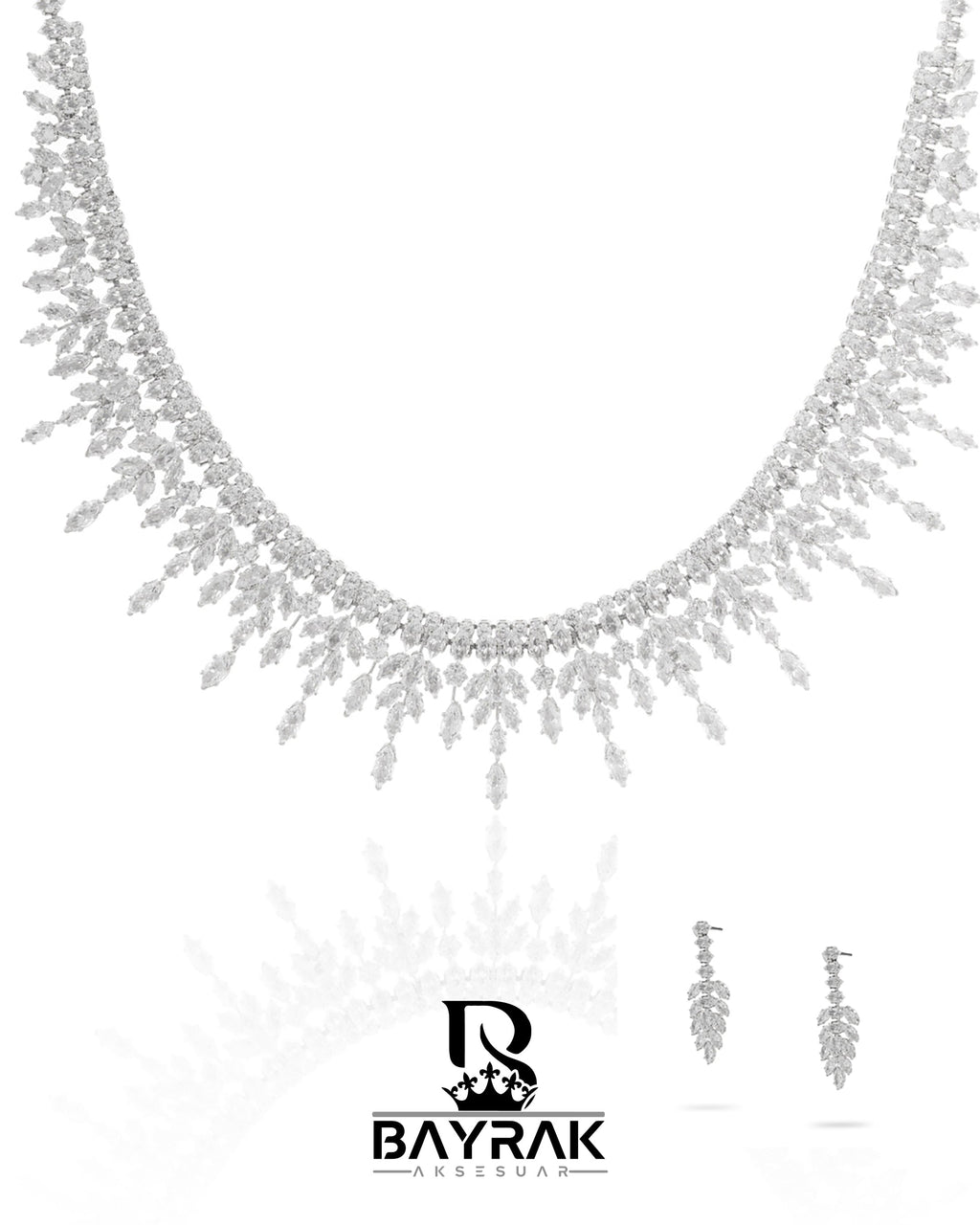Ilaria 660 Crystal-Style Fashion Jewelry Set product photo 1