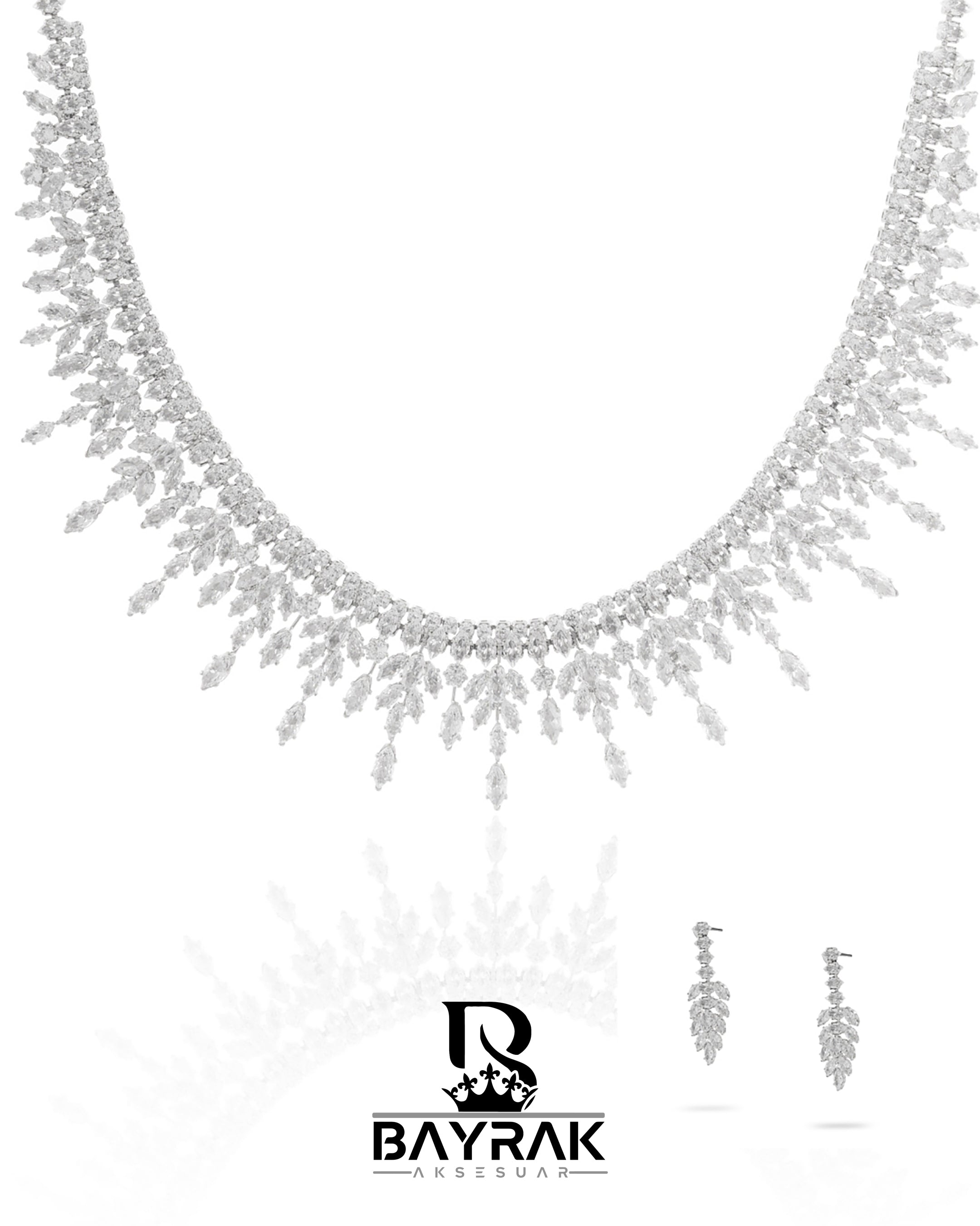 Ilaria 660 Crystal-Style Fashion Jewelry Set product photo 1