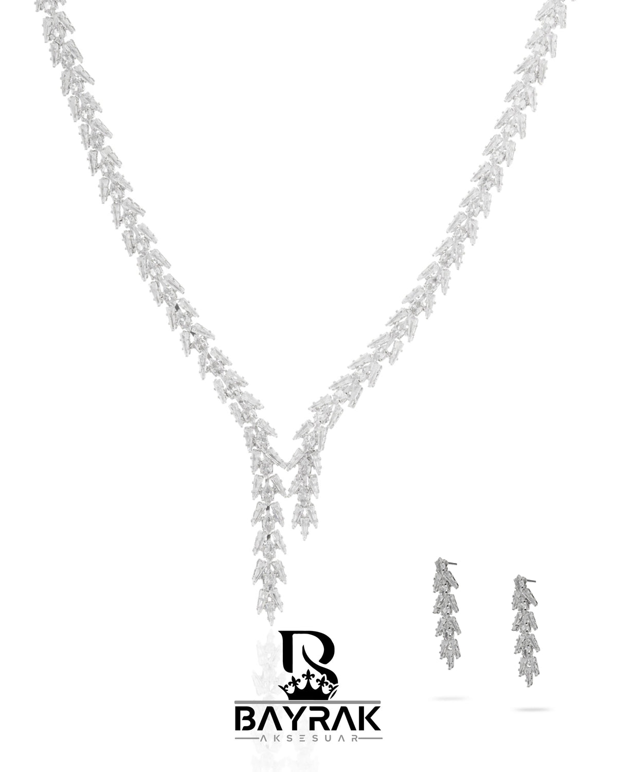 LB 2505 Crystal-Style Fashion Jewelry Set product photo 1
