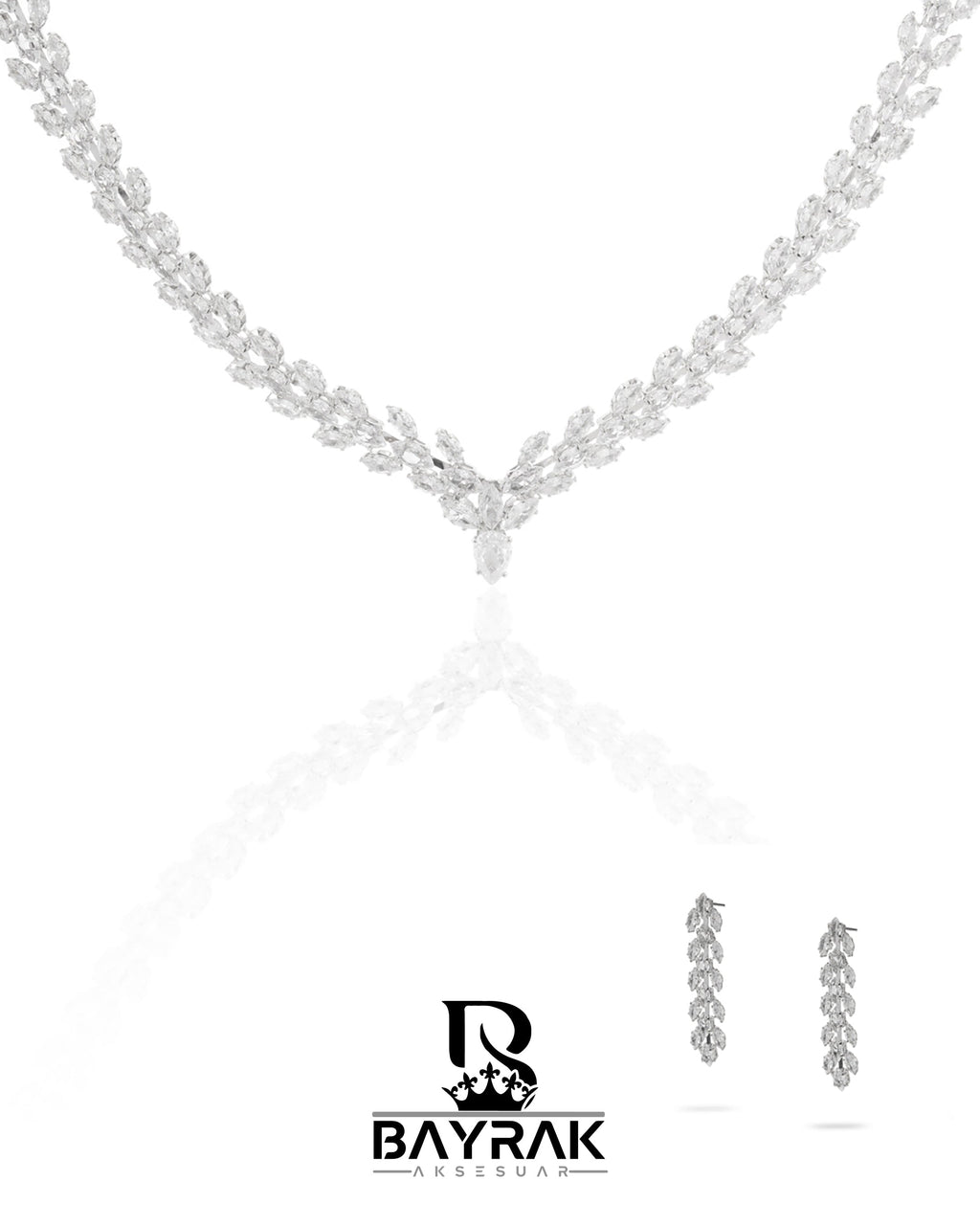 LB 2509 Crystal-Style Fashion Jewelry Set product photo 1