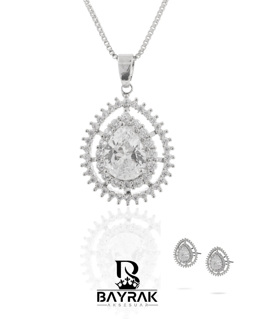 Lumi -196- Crystal-Style Fashion Jewelry Set product photo 1