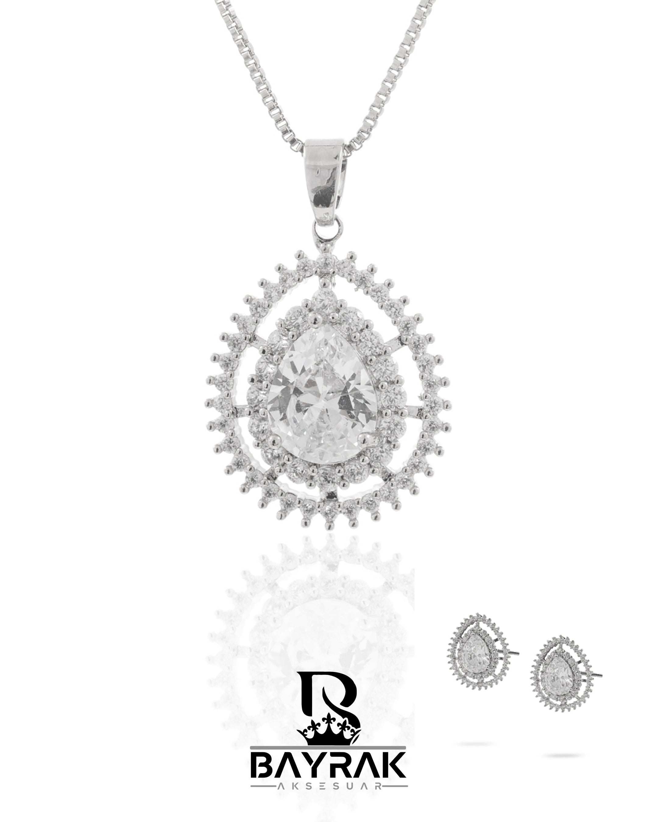 Lumi -196- Crystal-Style Fashion Jewelry Set product photo 1