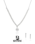 Rosa -348- Crystal-Style Fashion Jewelry Set product photo 1