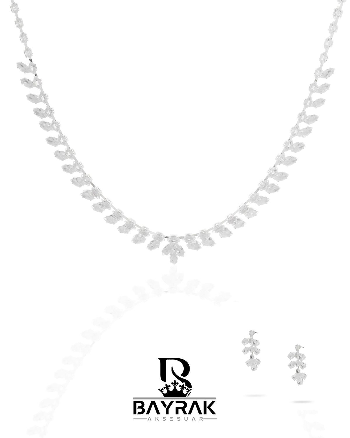 Rosa -360- Crystal-Style Fashion Jewelry Set product photo 1