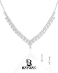 Rosa -364- Crystal-Style Fashion Jewelry Set product photo 1