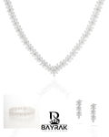 Rosa -372- Crystal-Style Fashion Jewelry Set product photo 1