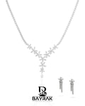 Rosa -398- Crystal-Style Fashion Jewelry Set product photo 1