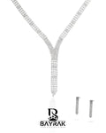 Rosa -428- Crystal-Style Fashion Jewelry Set product photo 1