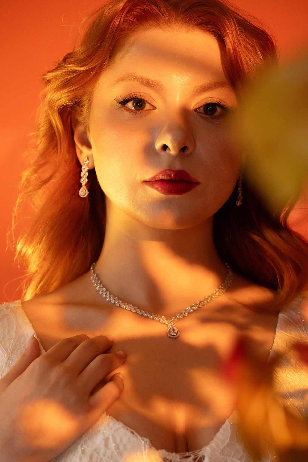 Rosa -430- Crystal-Style Fashion Jewelry Set product photo 5