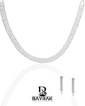 Rosa -434- Crystal-Style Fashion Jewelry Set product photo 1