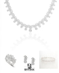 Rosa -436- Crystal-Style Fashion Jewelry Set product photo 1