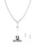 Rosa -442- Crystal-Style Fashion Jewelry Set product photo 1