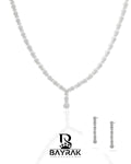 Rosa -444- Crystal-Style Fashion Jewelry Set product photo 1