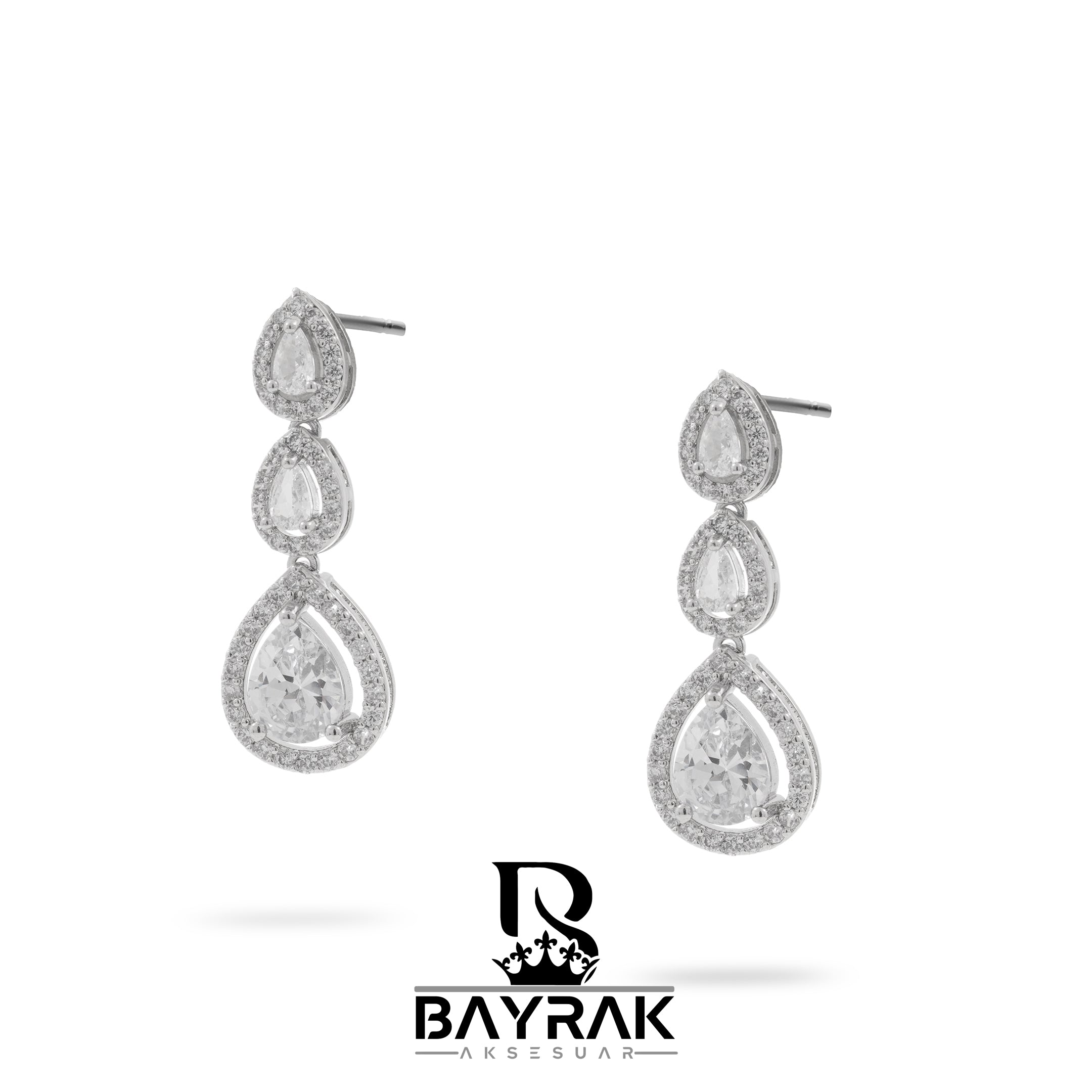 Rosa -426- Crystal-Style Fashion Jewelry Set product photo 4