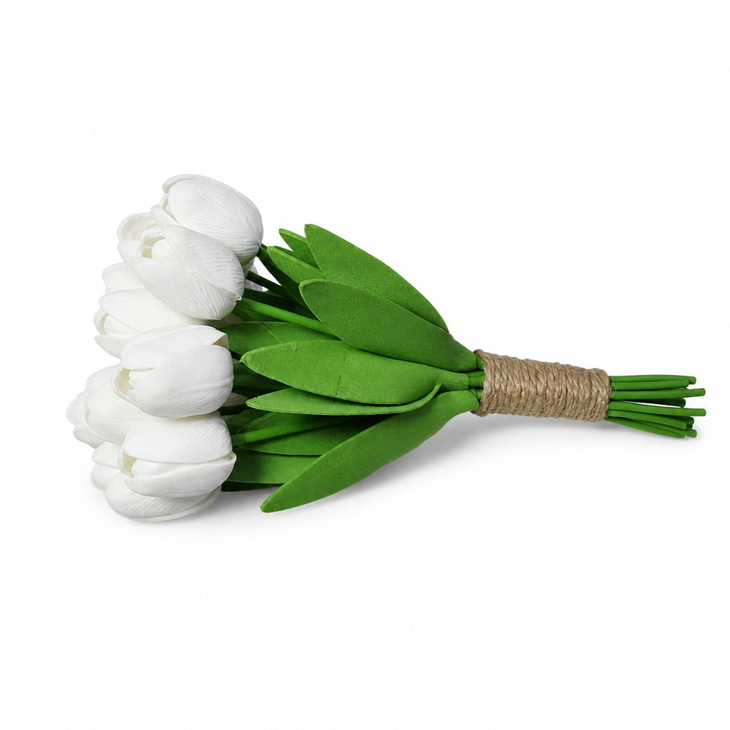 Florea -4040- Beyaz Lale Atma Bridal Bouquet product photo 1