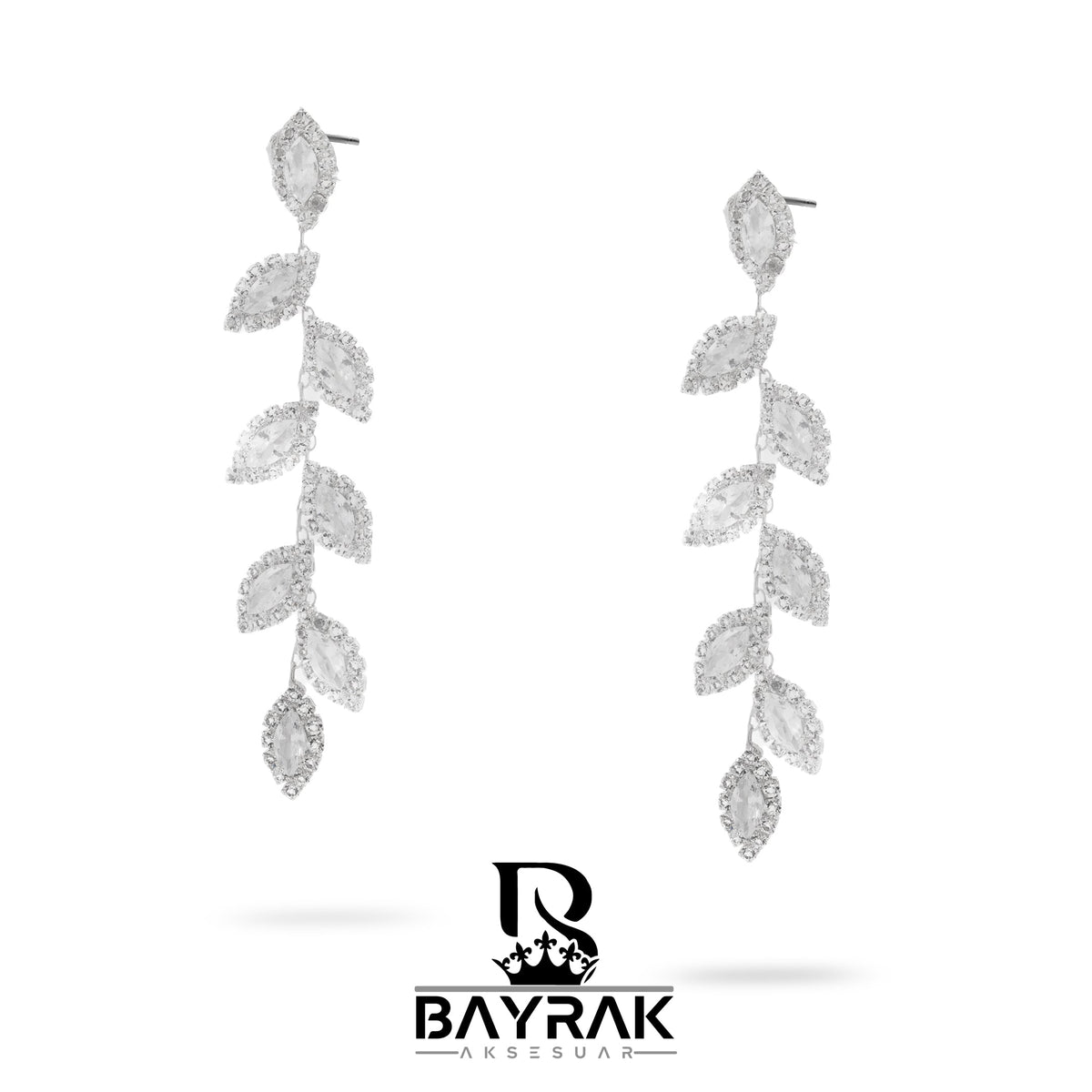 Elia -206- Crystal-Style Fashion Earrings product photo 1