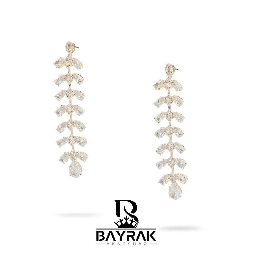 Elia -208- Crystal-Style Fashion Earrings product photo 3