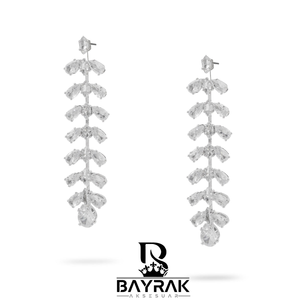 Elia -208- Crystal-Style Fashion Earrings product photo 1