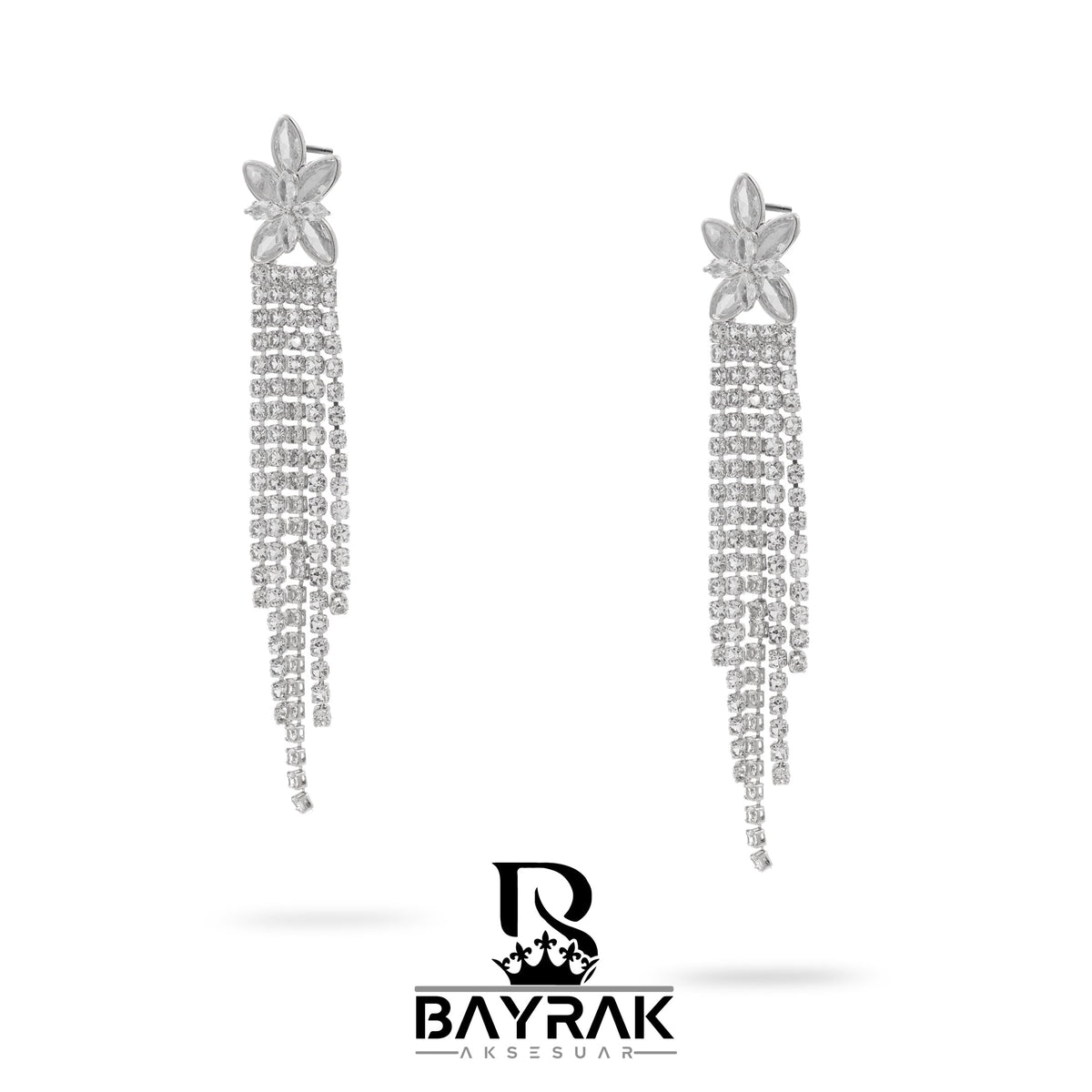 Elia -210- Crystal-Style Fashion Earrings product photo 1