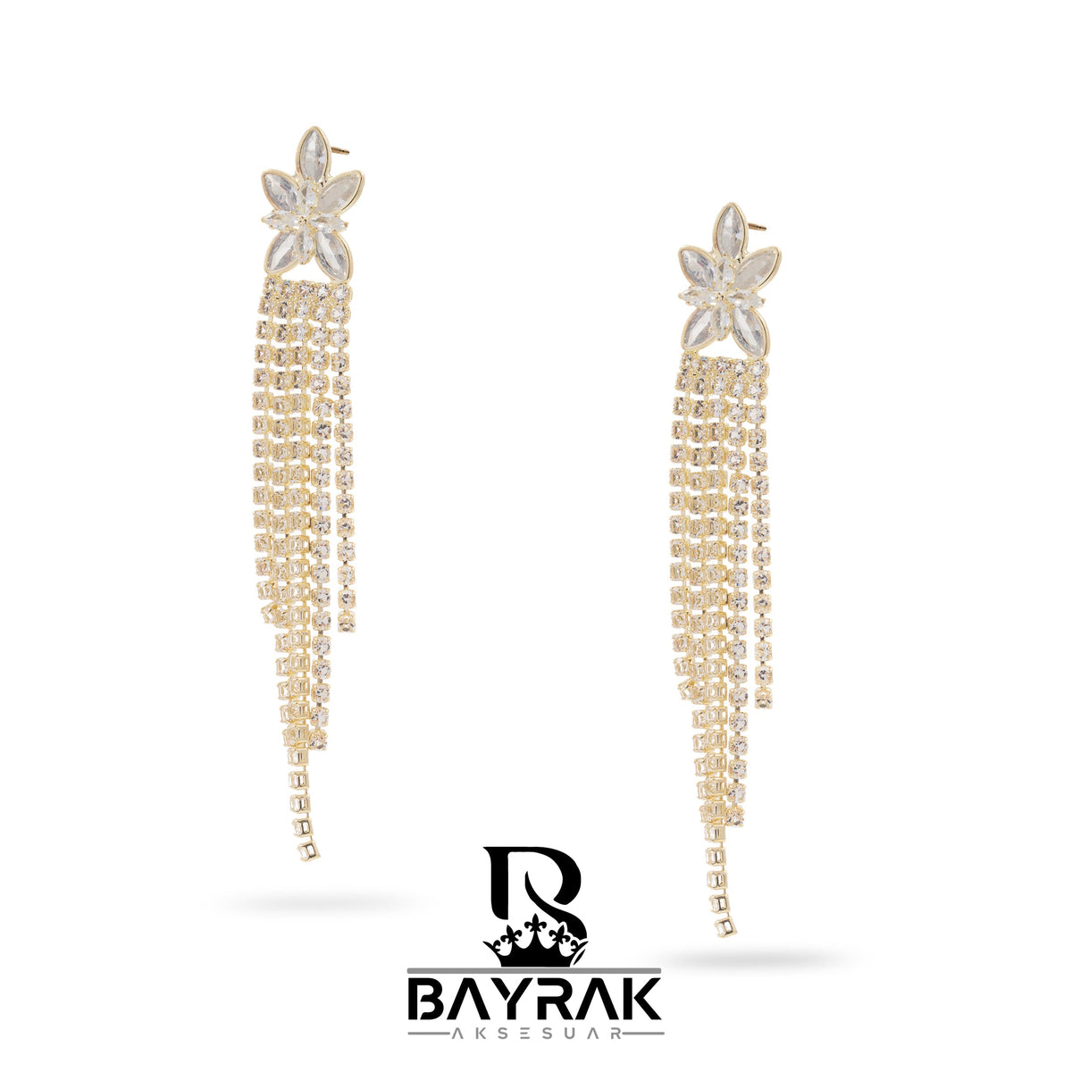 Elia -210- Crystal-Style Fashion Earrings product photo 3