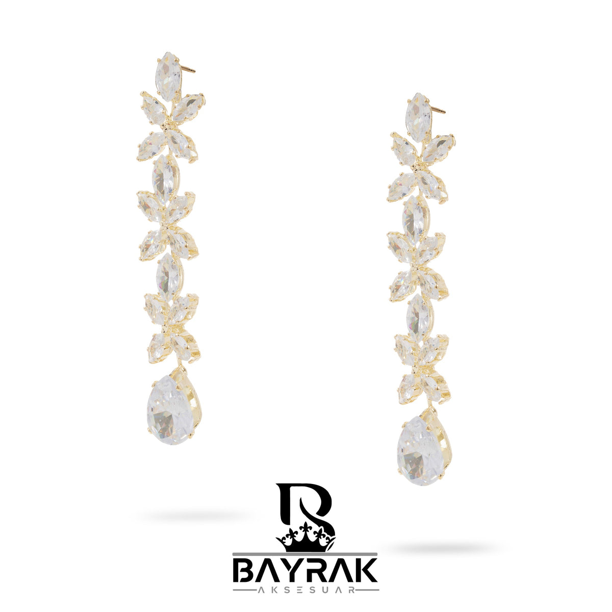 Elia -214- Crystal-Style Fashion Earrings product photo 1