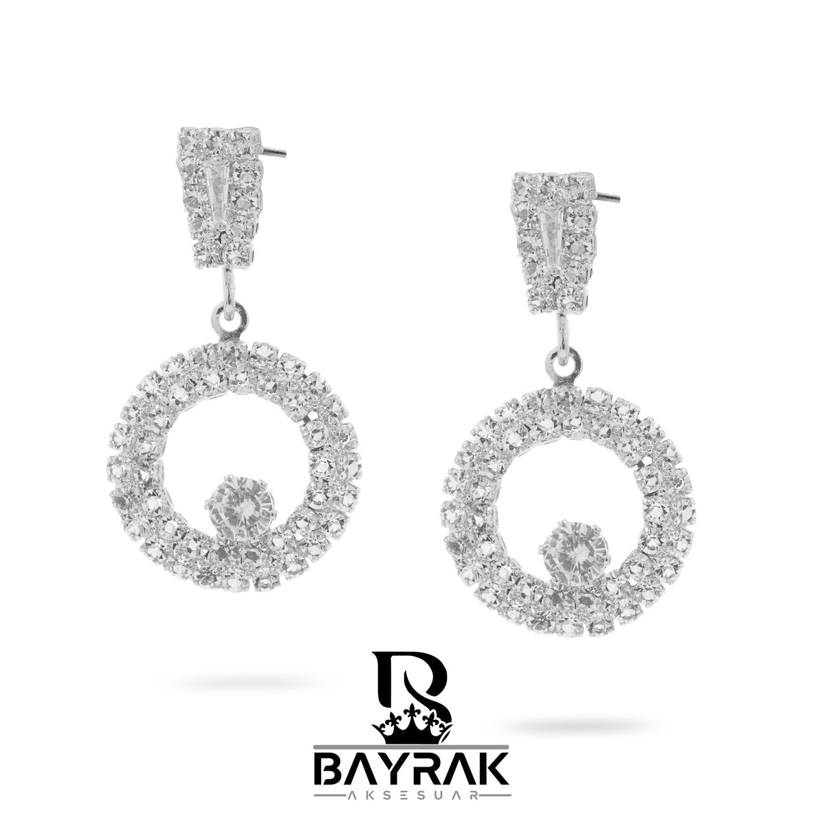 Elia -216- Crystal-Style Fashion Earrings product photo 1