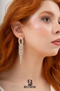 Elia -218- Crystal-Style Fashion Earrings product photo 4