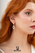 Elia -220- Crystal-Style Fashion Earrings product photo 4