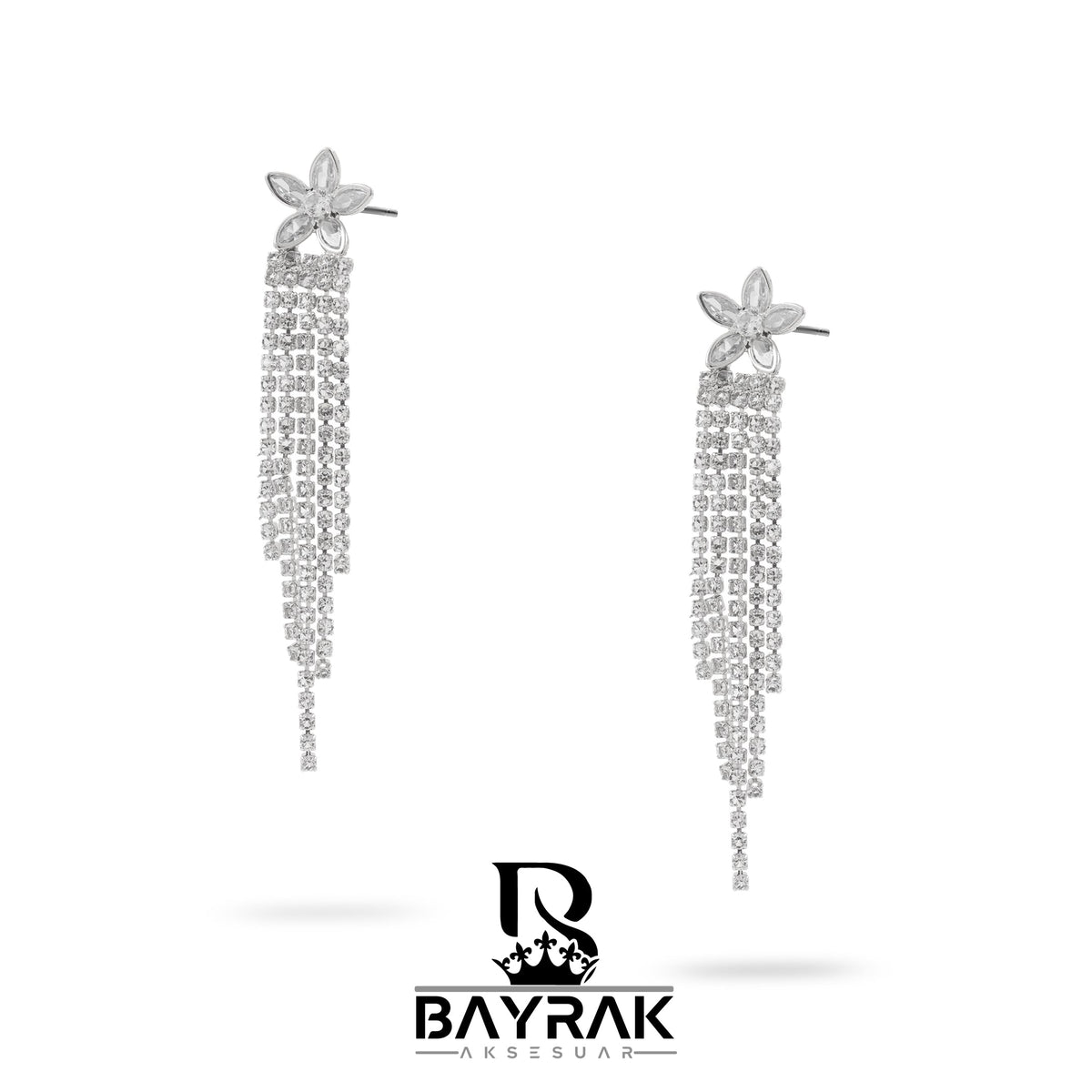 Elia -222- Crystal-Style Fashion Earrings product photo 1