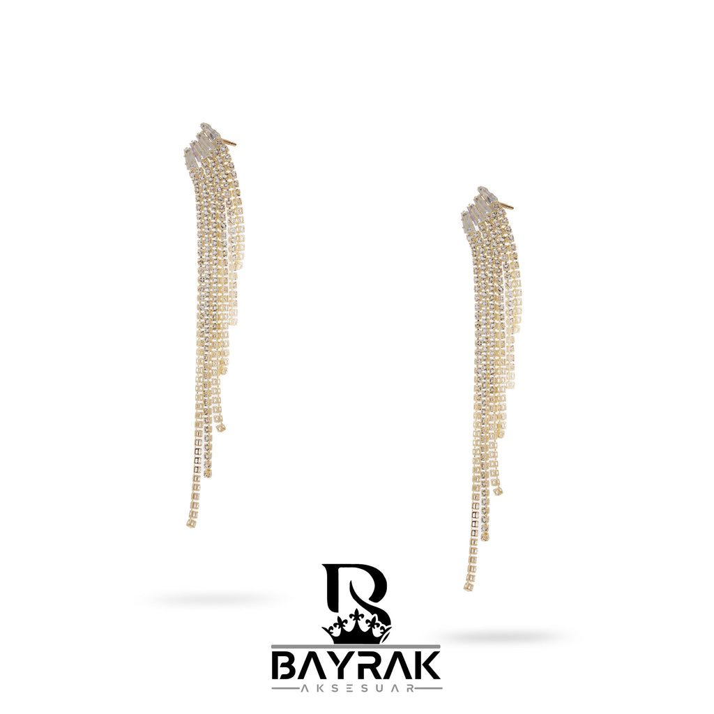 Elia -224- Crystal-Style Fashion Earrings product photo 3