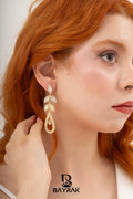 Elia -234- Crystal-Style Fashion Earrings product photo 4