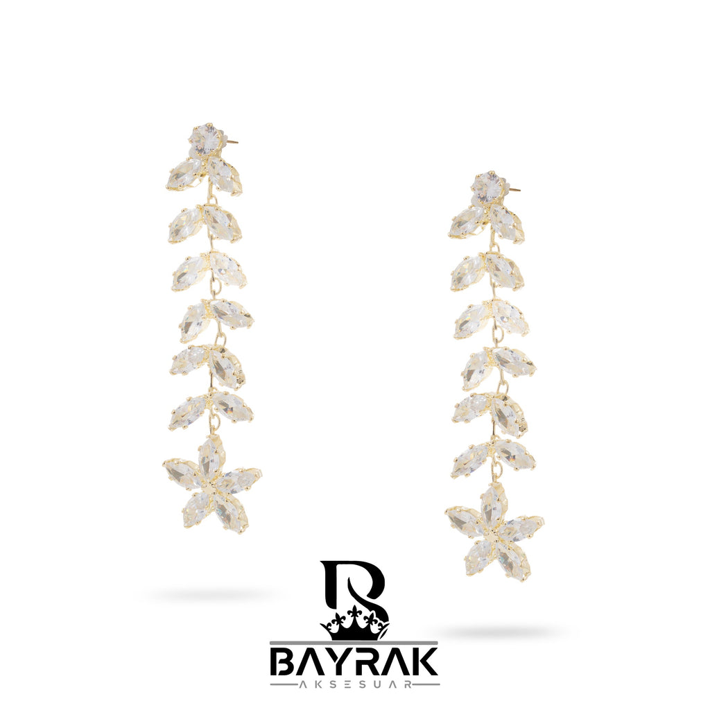 Elia -236- Crystal-Style Fashion Earrings product photo 3