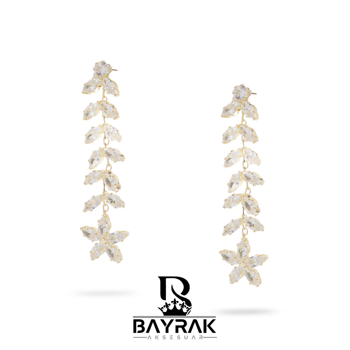 Elia -236- Crystal-Style Fashion Earrings product photo 3