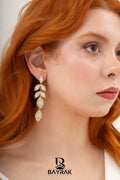Elia -238- Crystal-Style Fashion Earrings product photo 4