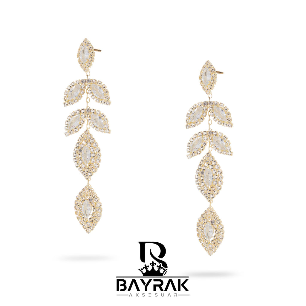 Elia -238- Crystal-Style Fashion Earrings product photo 3