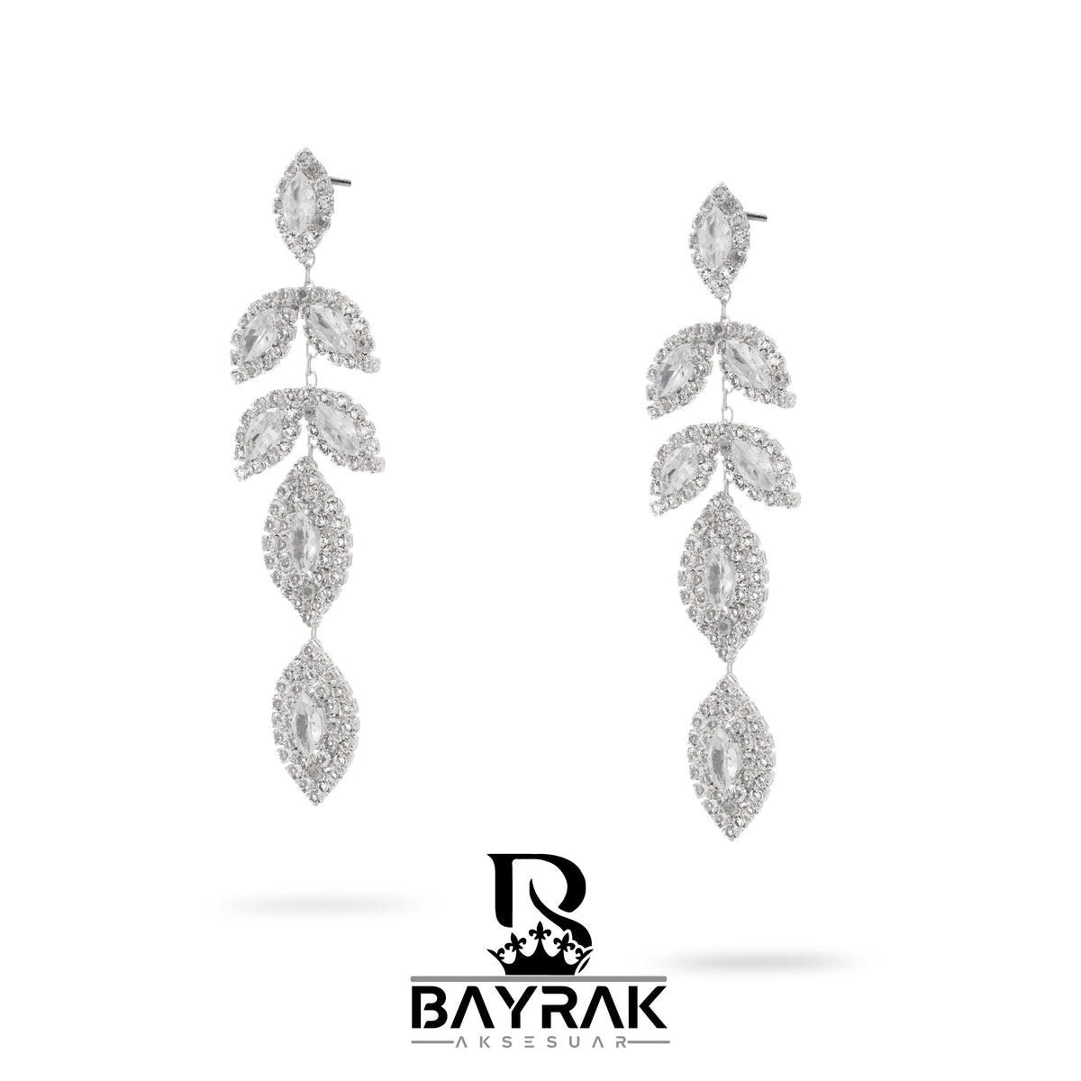 Elia -238- Crystal-Style Fashion Earrings product photo 1