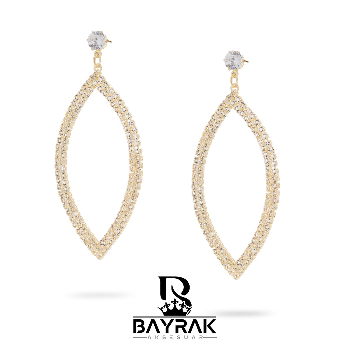 Elia -240- Crystal-Style Fashion Earrings product photo 3