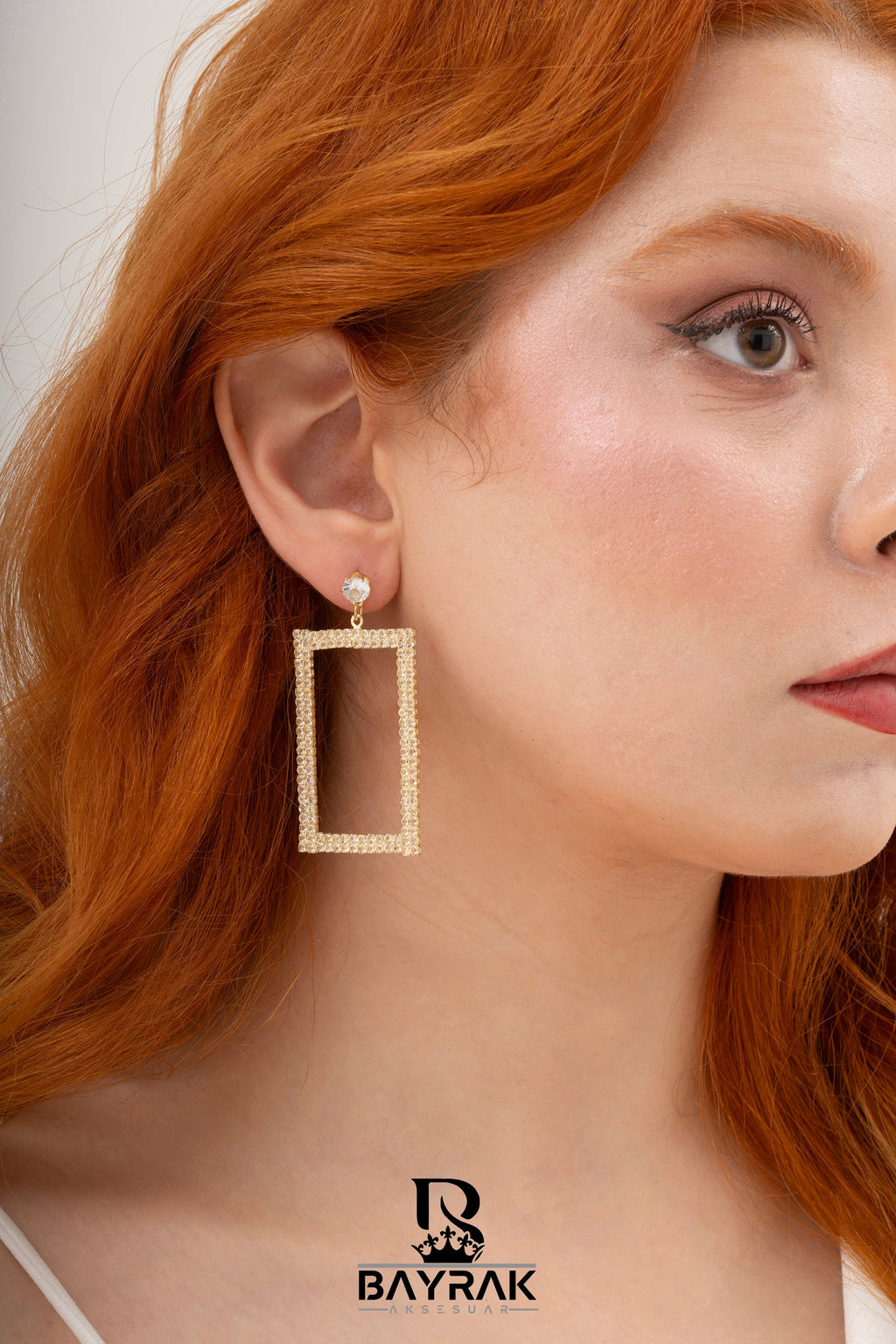 Elia -242- Crystal-Style Fashion Earrings product photo 4