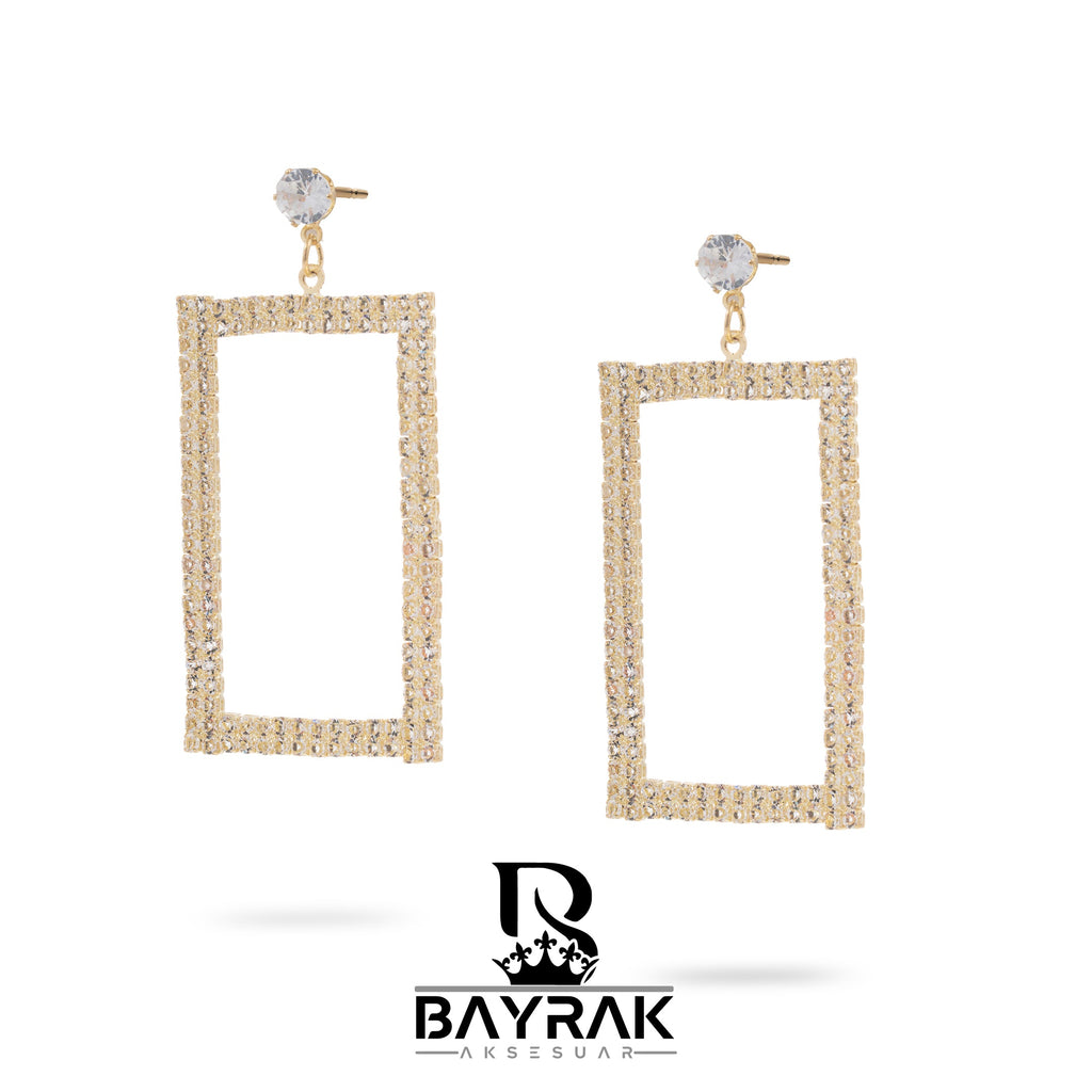 Elia -242- Crystal-Style Fashion Earrings product photo 3
