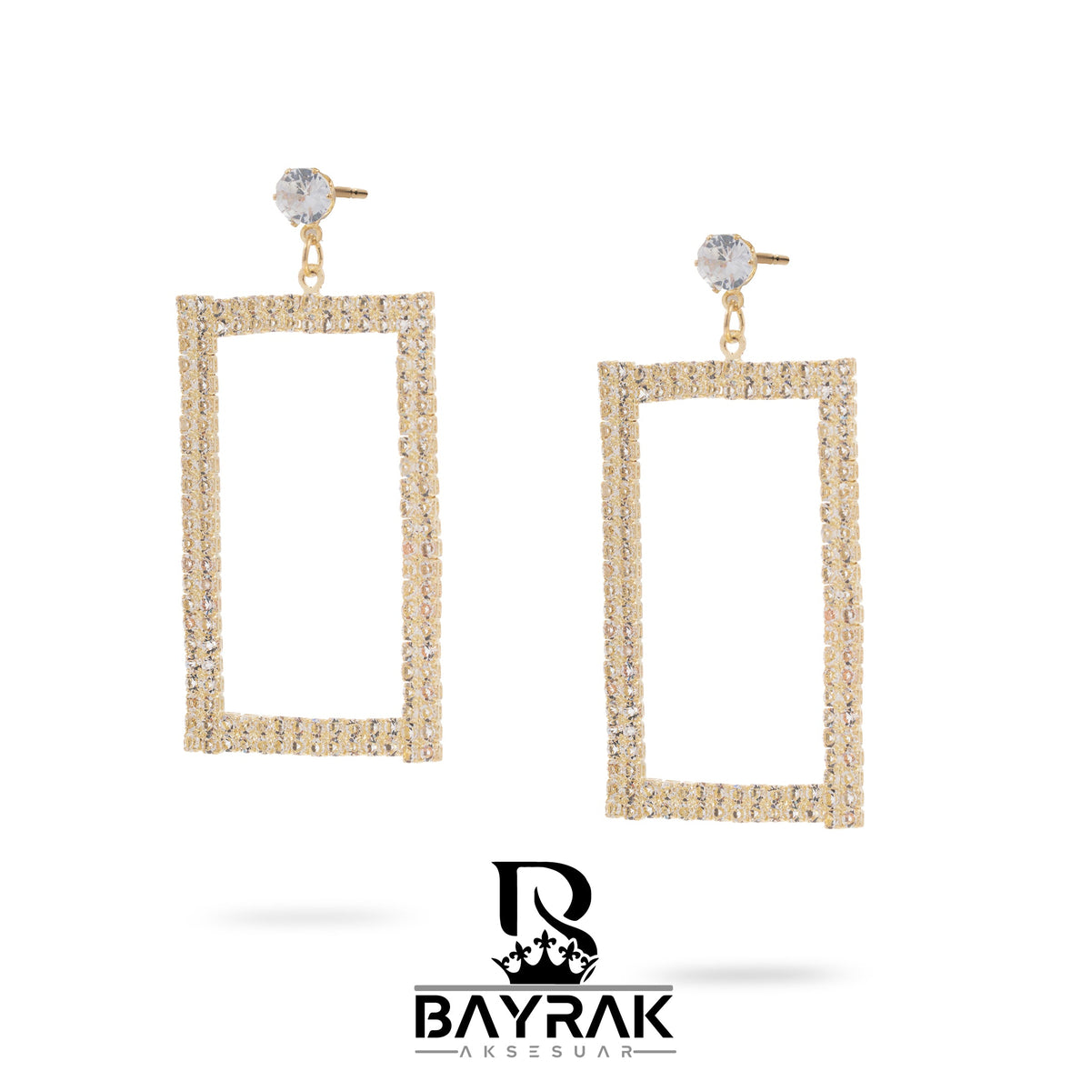 Elia -242- Crystal-Style Fashion Earrings product photo 3