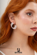 Elia -246- Crystal-Style Fashion Earrings product photo 2