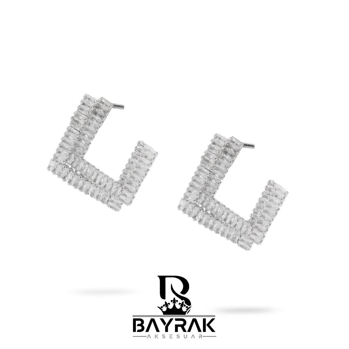 Elia -248- Crystal-Style Fashion Earrings product photo 1