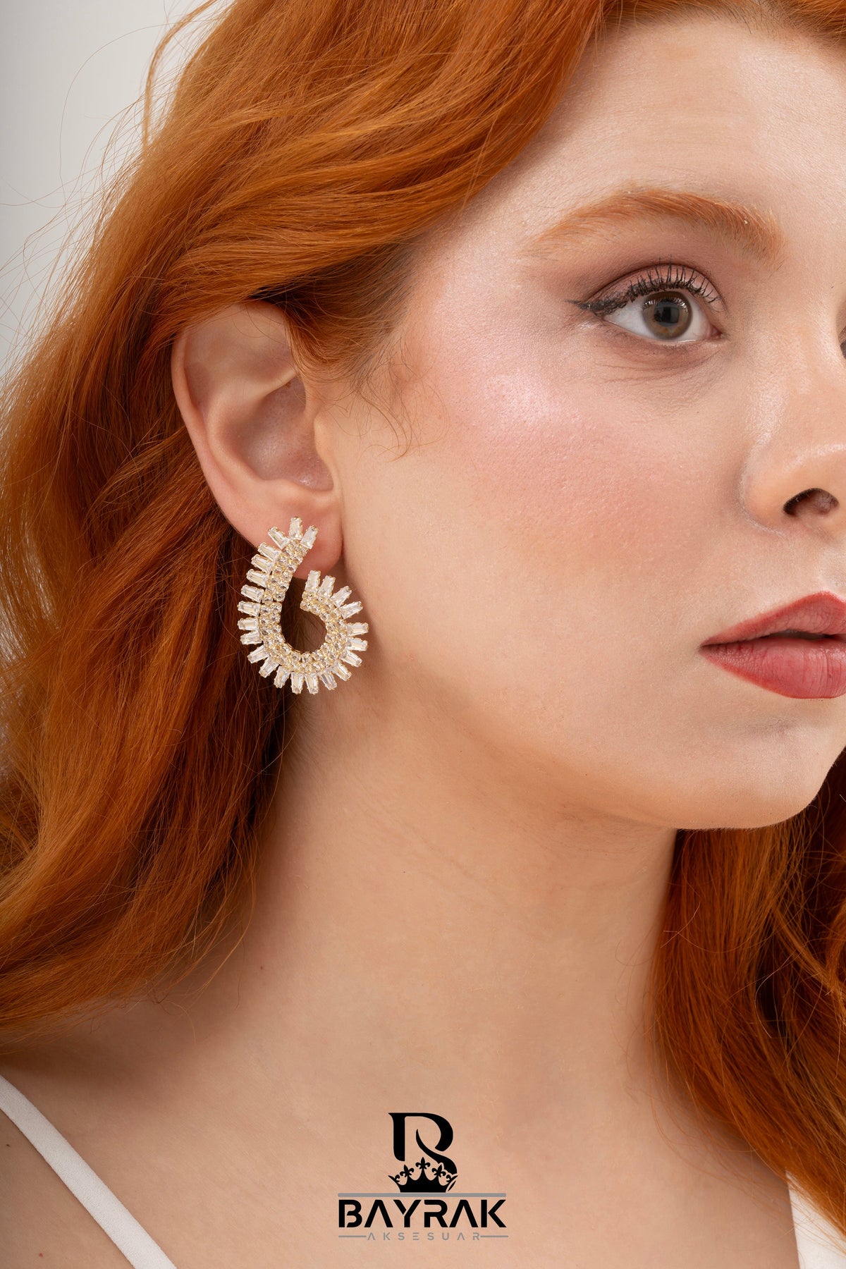 Elia -250- Crystal-Style Fashion Earrings product photo 4
