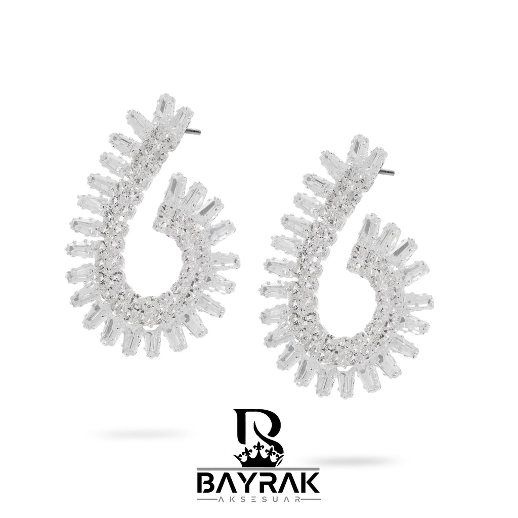 Elia -250- Crystal-Style Fashion Earrings product photo 1