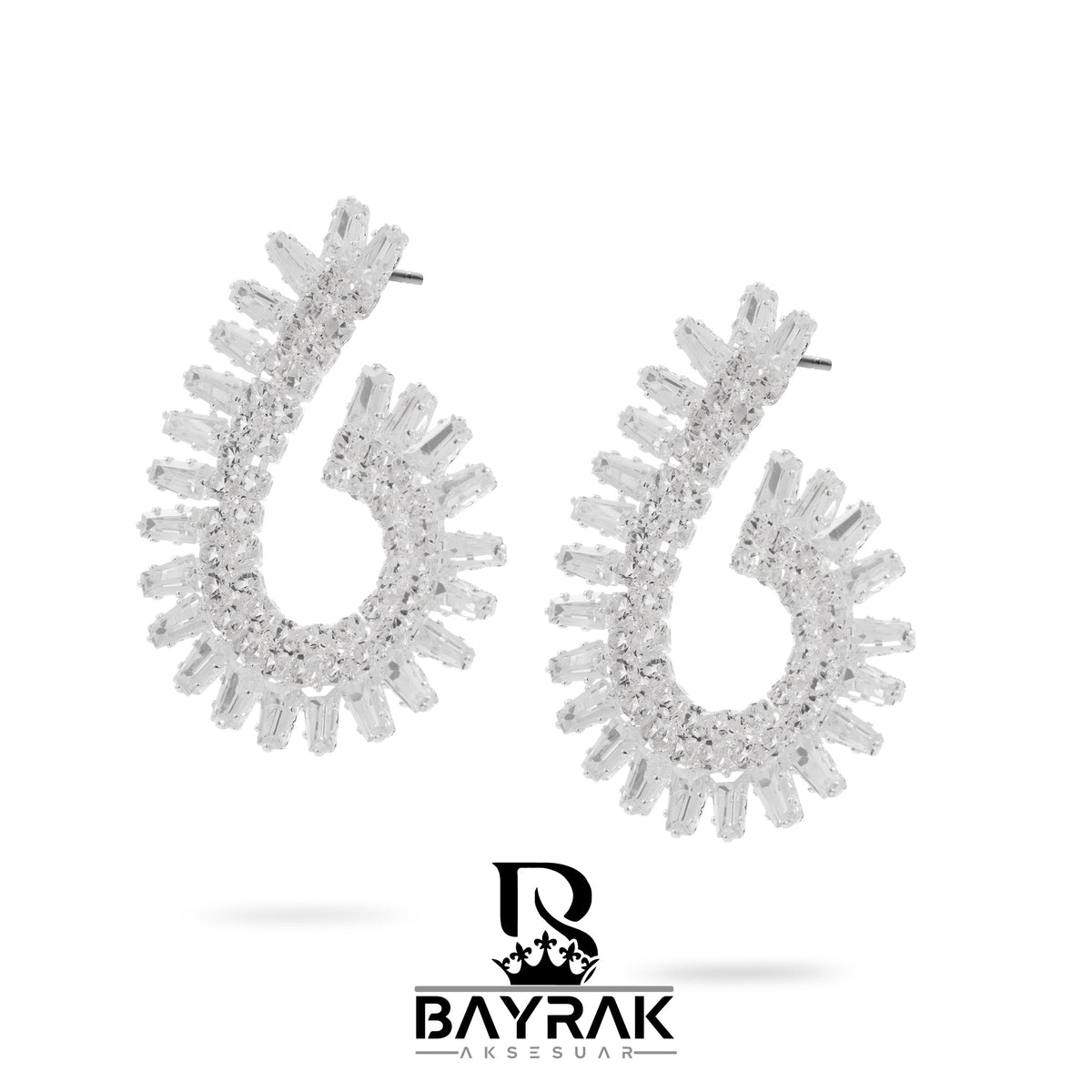 Elia -250- Crystal-Style Fashion Earrings product photo 1