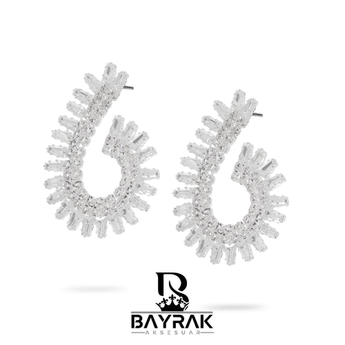 Elia -250- Crystal-Style Fashion Earrings product photo 1