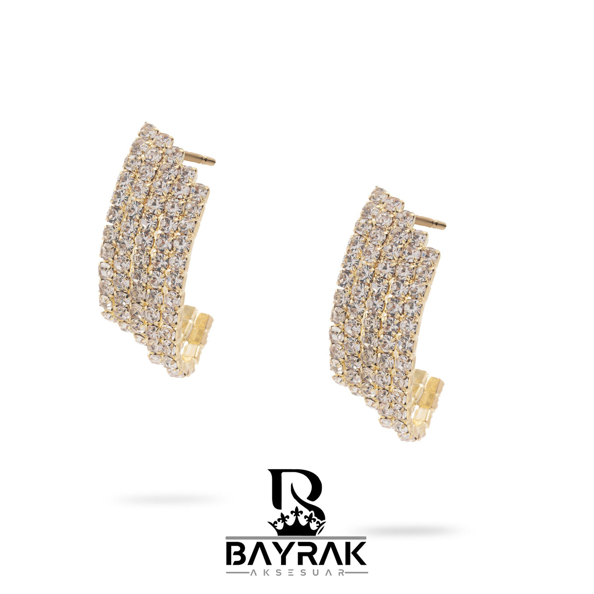 Elia -252- Crystal-Style Fashion Earrings product photo 3