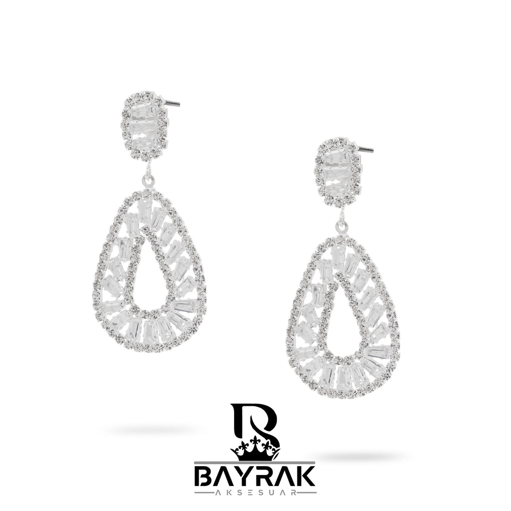 Elia -254- Crystal-Style Fashion Earrings product photo 1